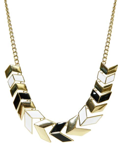 black and gold enamel choker - 861283 - Very Small Image - 1