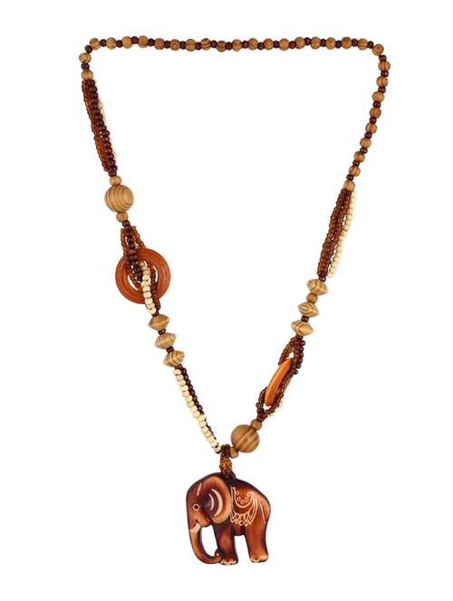 elephant bohemian necklace - 861292 - Very Small Image - 1