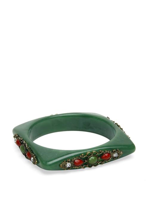 green square vintage bangle bracelet - 861335 - Very Small Image - 1