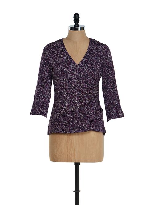 printed purple top - 861568 - Very Small Image - 1