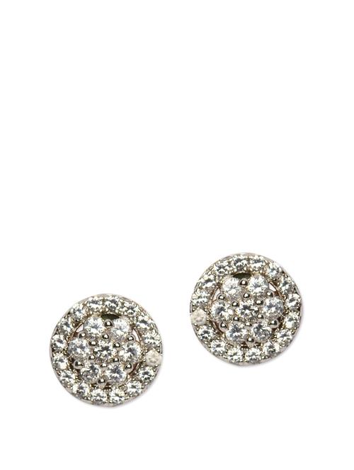 crystal studded circular shaped studs - 861679 - Very Small Image - 1