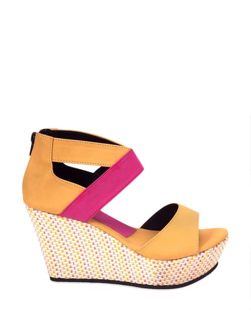 colourful weave patterned wedges - 863693 - Very Small Image - 1