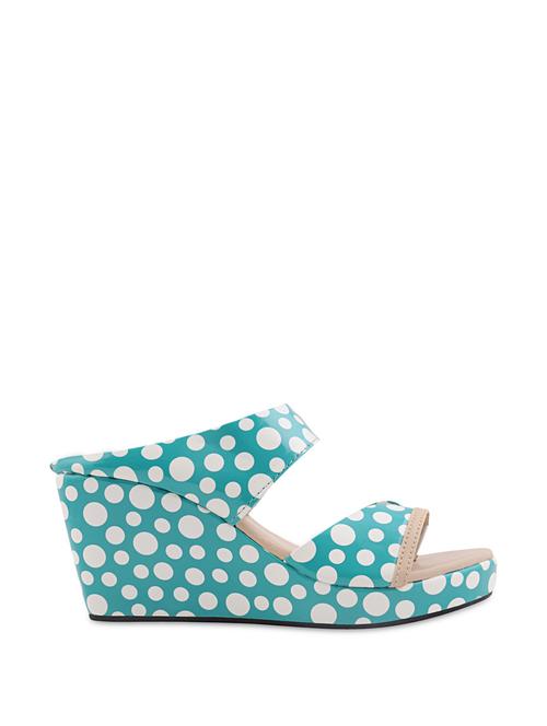 Blue printed wedges - 864674 - Very Small Image - 1