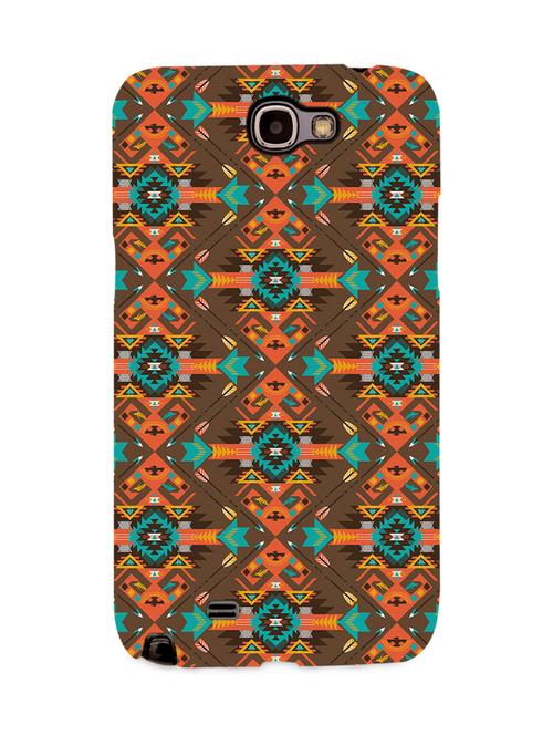 trippy aztec brown samsung note 2 case - 865653 - Very Small Image - 1