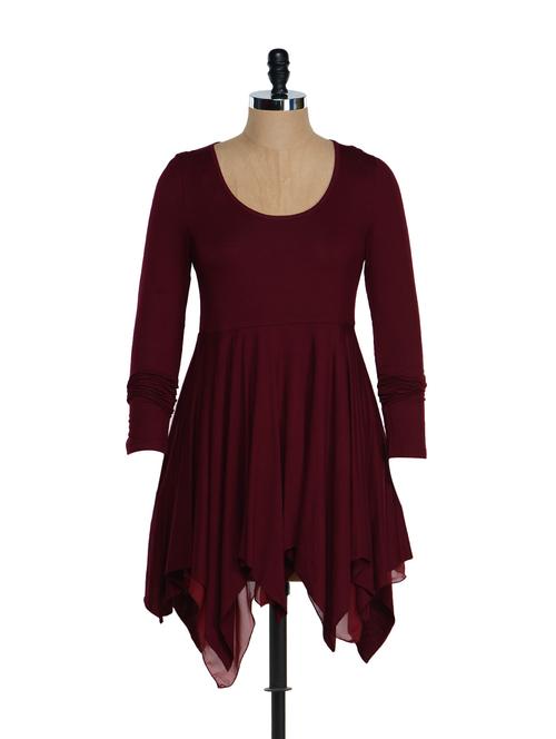magical maroon dress - 886093 - Very Small Image - 1