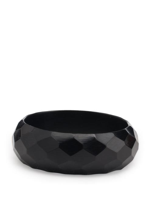 black geometric bangle - 8886 - Very Small Image - 1