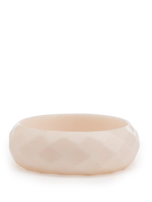 white geometric bangle - 8887 - Very Small Image - 1