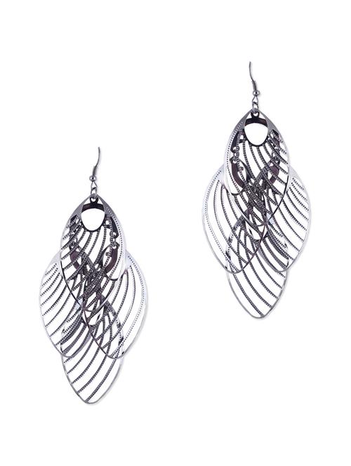 antique hanging leaf earrings - 892798 - Very Small Image - 1