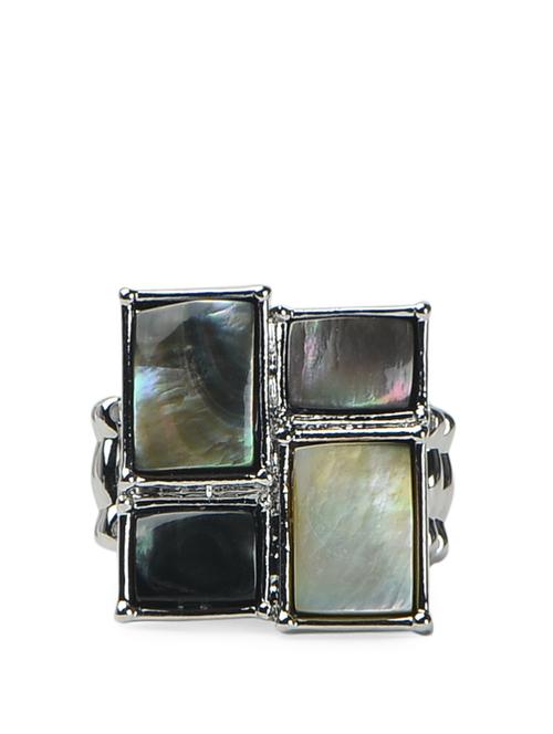 classy square patterned ring - 893402 - Very Small Image - 1
