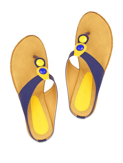 blue toe separator  sandal - 893640 - Very Small Image - 1