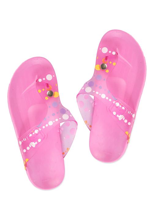 pink leatherette flip flops - 893712 - Very Small Image - 1