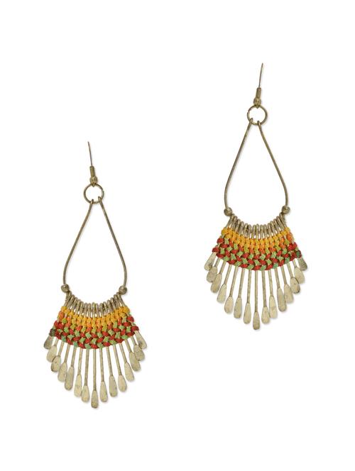 hanging spikes modish earrings - 895687 - Very Small Image - 1