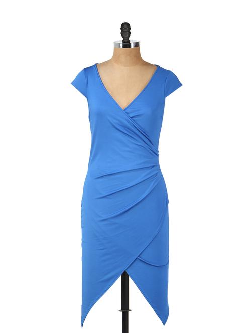 blue asymmetrical dress - 896491 - Very Small Image - 1
