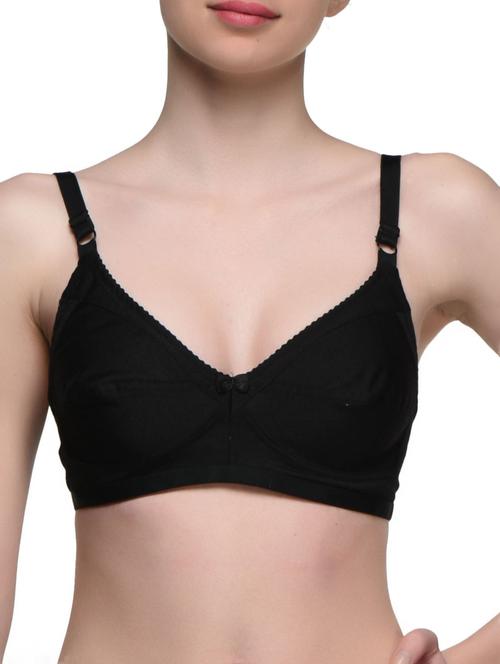 bow patch solid bra  - 896557 - Very Small Image - 1