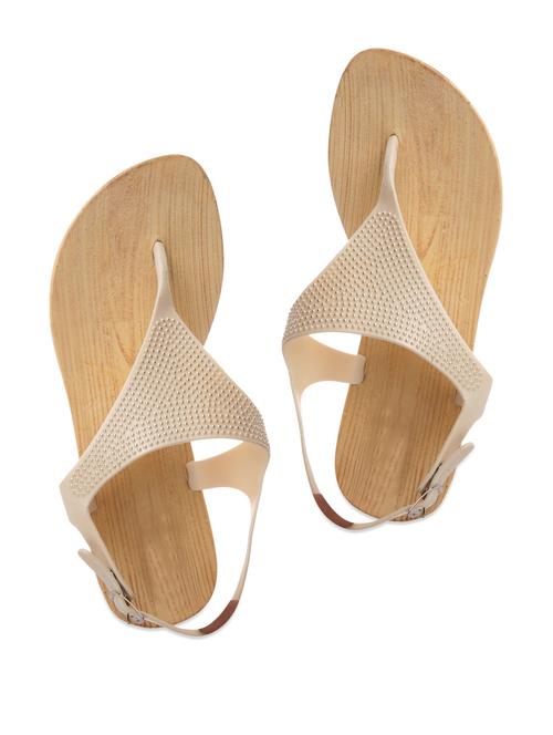 Off-White Embellished Sandals - 898530 - Very Small Image - 1