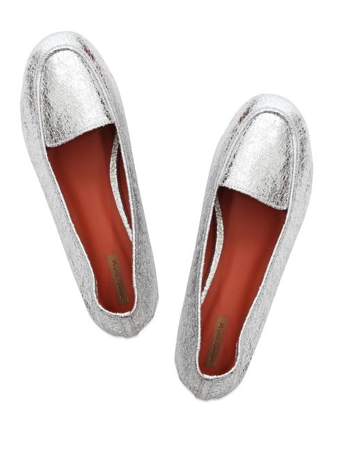 Textured Silver Moccasins - 901615 - Very Small Image - 1