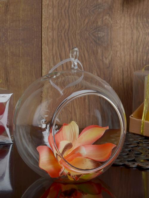 hanging dã©cor glass bowl (large) - 902700 - Very Small Image - 1