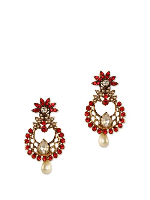 breathtaking red stone earrings - 903257 - Very Small Image - 1
