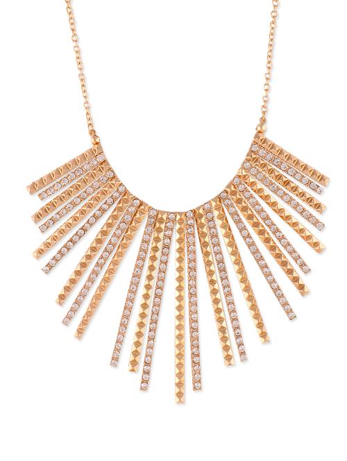 gold spiked necklace - 904407 - Very Small Image - 1