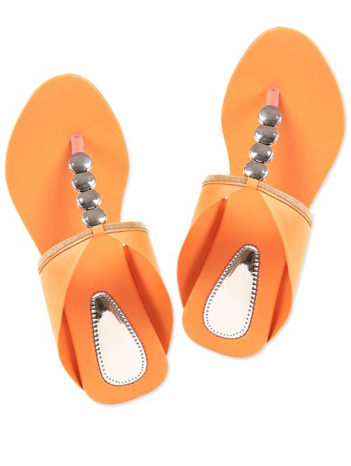 Embellished Toe Separator Flats - 907300 - Very Small Image - 1