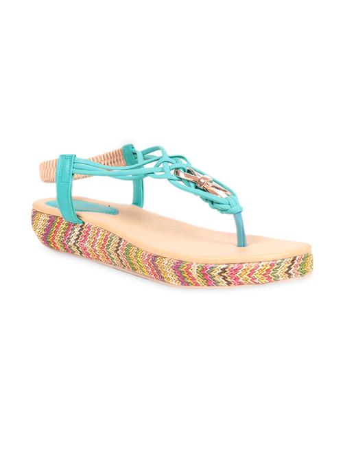 casual printed flat Sandals - 907484 - Very Small Image - 1