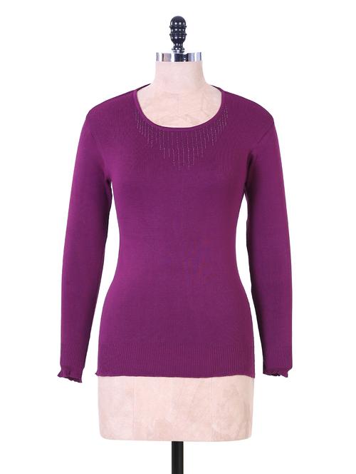 wine winter purple top - 908439 - Very Small Image - 1