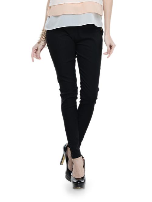 chic black slim fit jeggings - 908979 - Very Small Image - 1