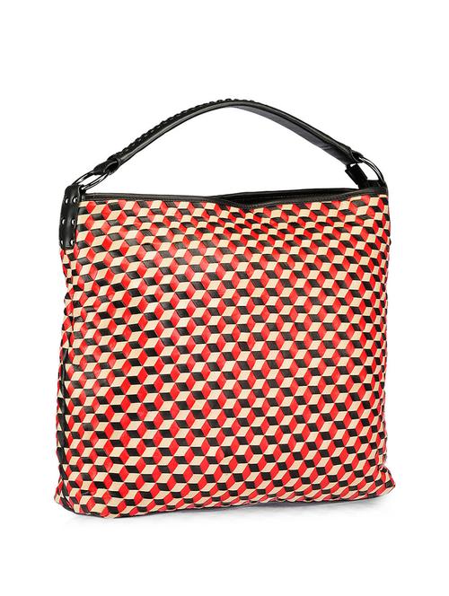 multi coloured sleek printed handbag - 910265 - Very Small Image - 1