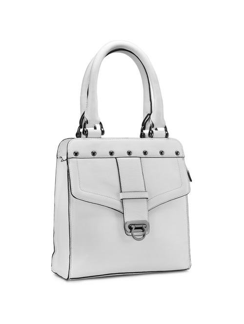 chic white leather handbag - 910287 - Very Small Image - 1