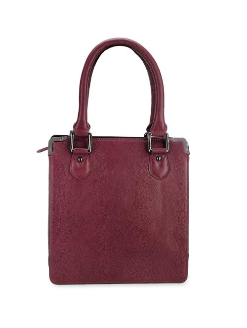 classic cherry red leather handbag - 910434 - Very Small Image - 1