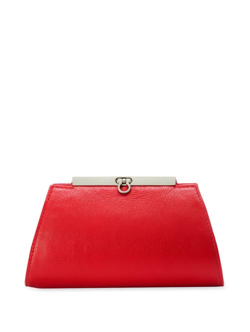 fiery red leather purse - 910443 - Very Small Image - 1