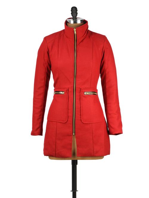 red long jacket - 912935 - Very Small Image - 1