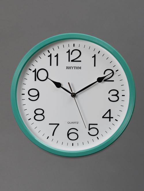 sea green retro round frame wall clock  - 916015 - Very Small Image - 1