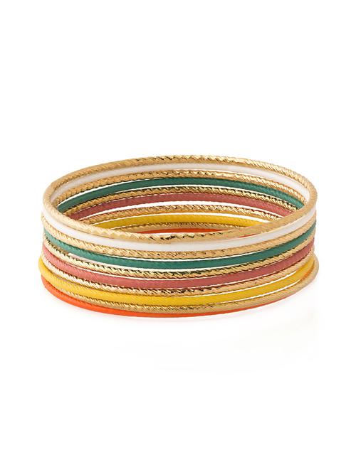 multicoloured bangles' cluster - 916349 - Very Small Image - 1