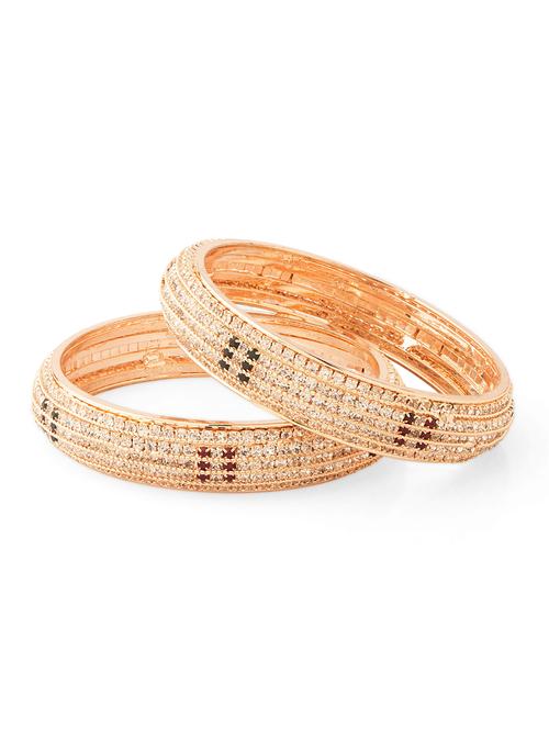 stone studded dazzling bangles - 916472 - Very Small Image - 1
