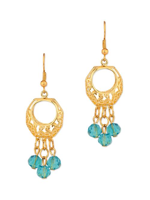 Gold Plated Exquisite Earrings - 916861 - Very Small Image - 1