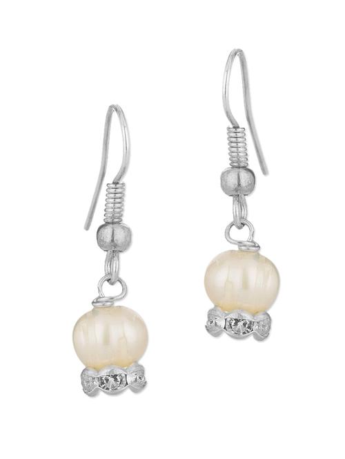 Tiny Pearl Drop Earrings - 917108 - Very Small Image - 1