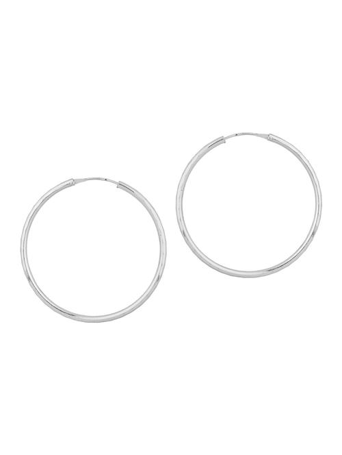 Hoop Earrings With Textured Pattern - 917447 - Very Small Image - 1