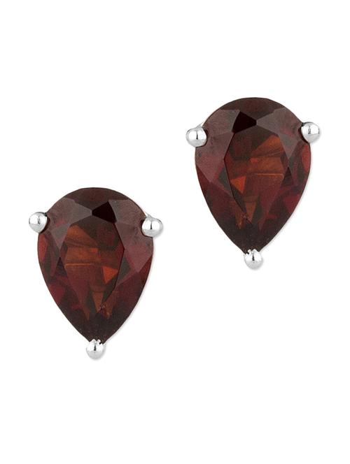 Sterling Silver Drop Shaped Earrings - 917931 - Very Small Image - 1