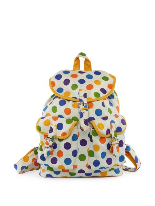 multi colored cotton backpack - 920415 - Very Small Image - 1
