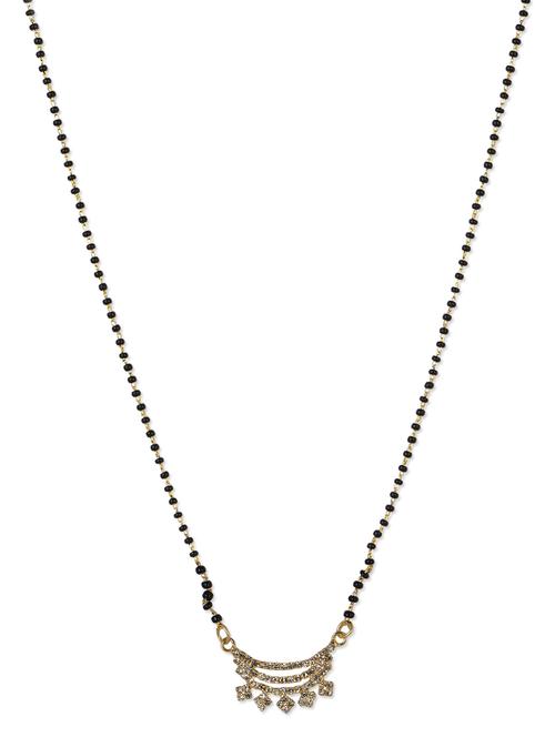 dainty studded mangalsutra - 922715 - Very Small Image - 1