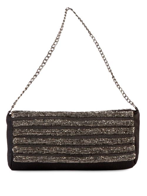black embellished sling bag - 923467 - Very Small Image - 1