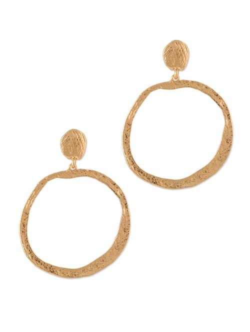 beautiful gold hoop earrings - 923568 - Very Small Image - 1
