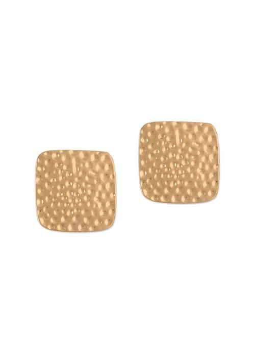 square-shaped gold studs - 923592 - Very Small Image - 1