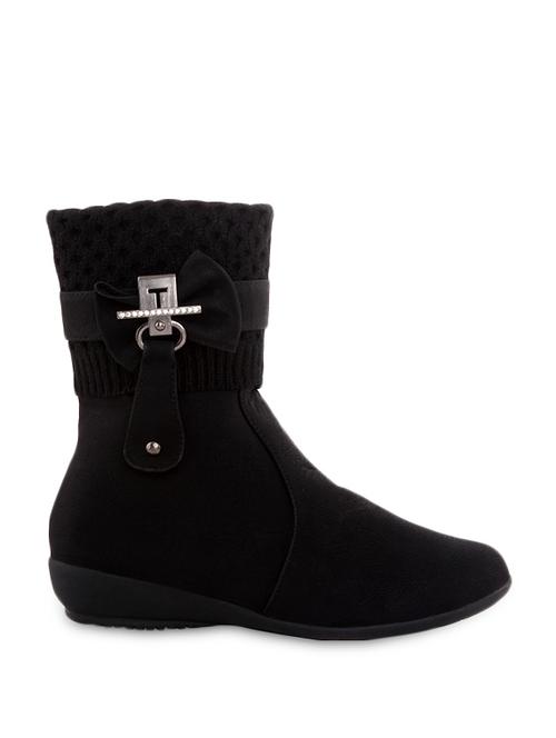 solid black zip-up boots - 926961 - Very Small Image - 1