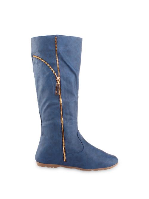 blue zip-up boots - 926980 - Very Small Image - 1