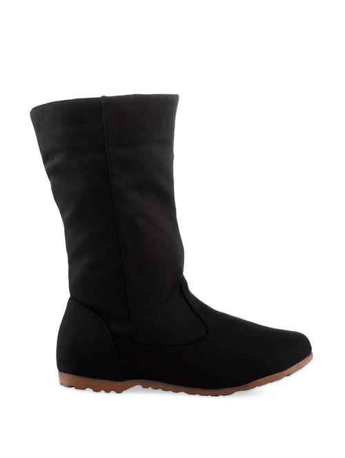 black zip-up calf boots - 927003 - Very Small Image - 1