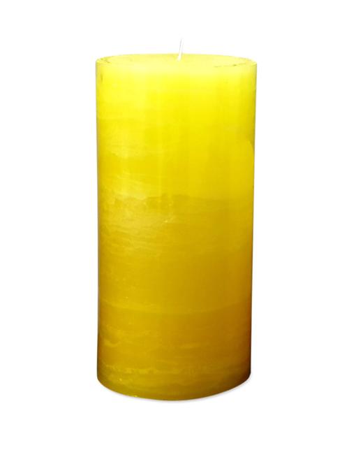 yellow triple shade candle - 927664 - Very Small Image - 1