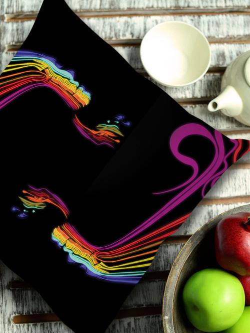 rainbow art cushion cover - 929844 - Very Small Image - 1