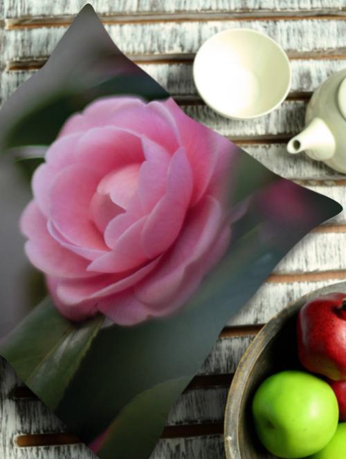 pink rose taffeta silk cushion cover - 929895 - Very Small Image - 1